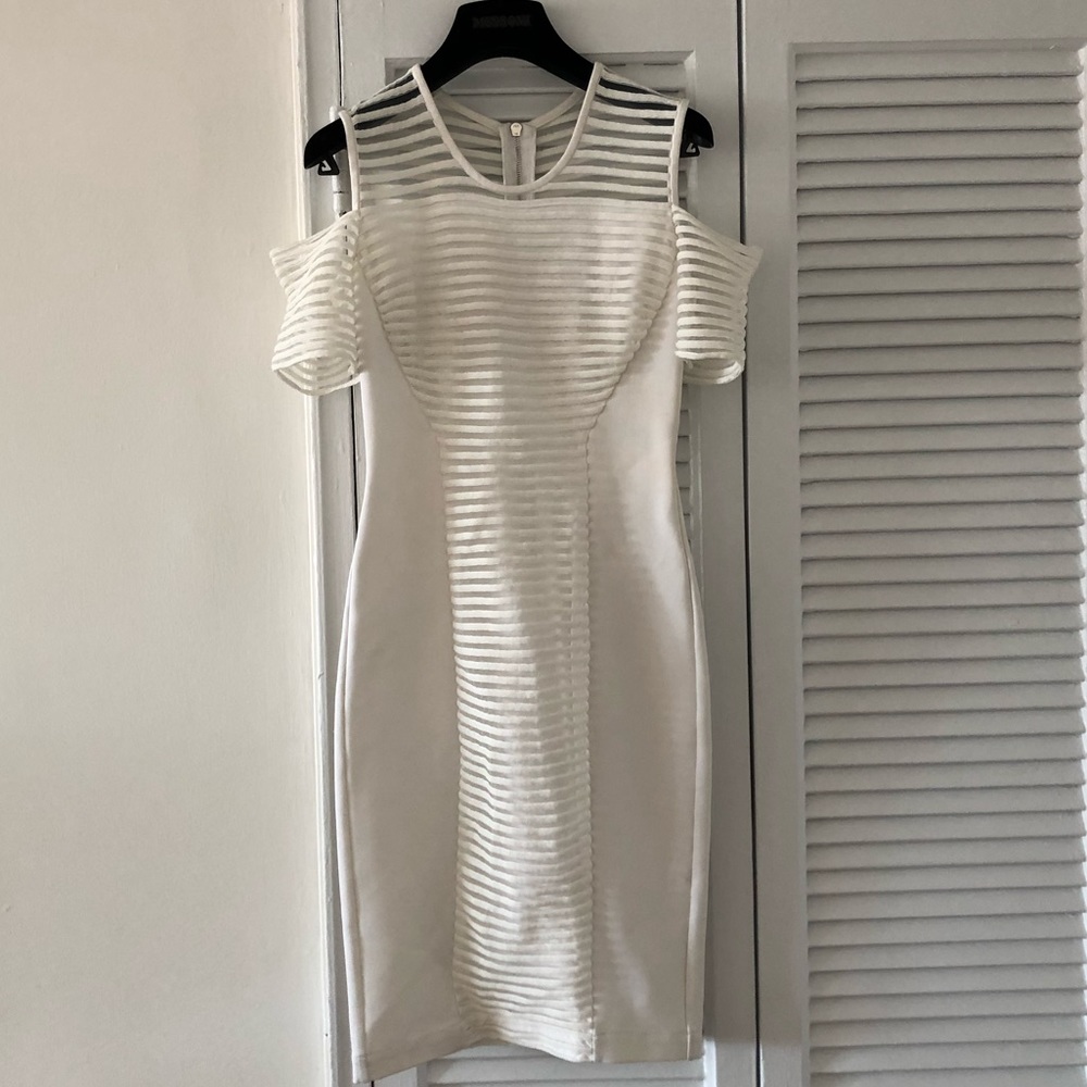 Yigal Azrouel White off the shoulder dress NWT